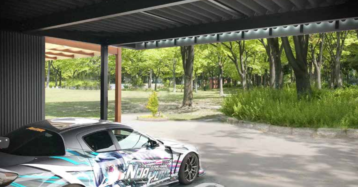頑丈なカーポート